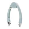 Strawberry Huller Stem Remover Tomato Corer Potato Pineapple Carrot Cutter Tool Kitchen Gadget Tweezers Peeler Utensil Clip for Fruit and Vegetable (Blue)