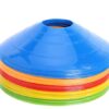 25 Pcs Pro Disc Cones - Training Cones Agility Soccer Cones with Carry Bag for Training, Soccer, Football, Basketball,Kids and Other Sports and Games(5 Colors)