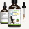Pet Wellbeing Milk Thistle for Dogs & Cats - Supports Liver Health, Protects Liver - Glycerin-Based Natural Herbal Supplement - 4 oz (118 ml)