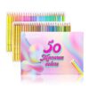 NA Professional coloring pencils for Adult Coloring Books,Macaron 50 Colored Pencils Set,Art pencils for Artists Drawing, Sketching