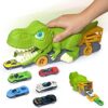 Aykzaqe Dinosaur Transport Truck Carrier Toys Eating Cars, Toys for 3 Year Old Boys, Toys for 4 Year Old Boys, Toys Trucks Cars for 3 4 5 6 + Year Old Boys, Monster Trucks for Boys 3 4 5 6 7 8 Years