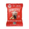 SkinnyDipped Dark Chocolate Peanut Butter Almonds, Healthy Snack, Plant Protein, Gluten Free, 0.46 oz Mini Bags, Pack of 24