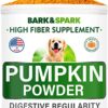 Pumpkin for Dogs - 8.1oz Powdered Fiber Supplement and Stool Softener - Treat Diarrhea, Constipation, Upset Stomach, Food Sensitivity - Improve Digestion - Made in USA
