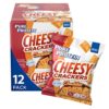 Pure Protein Cheesy Crackers, Cheddar, High Protein Snack, 12G Protein, 1.34 oz, 12 Count