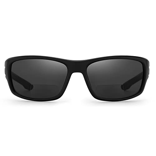 KastKing Ellijay Bifocal Polarized Sunglasses, Bi-Focal x1.5 x2.0 x2.5 Magnifications, Wrap Sport Reader Sunglasses - Image 3
