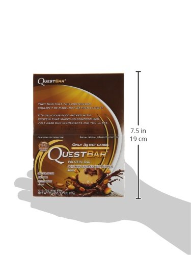 Quest Nutrition Protein Bar, Chocolate Peanut Butter, 2.12 Ounce, 12 Count - Image 4