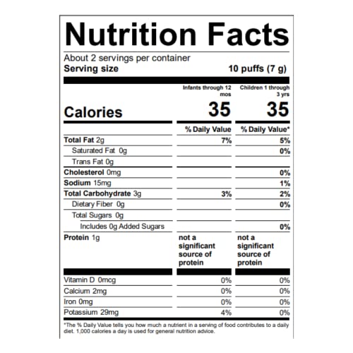 Puffworks Baby Organic Peanut Butter Puffs, Perfect for Early Peanut Introduction for Allergy Prevention, Plant-Based Protein, USDA Organic, Gluten-Free, Vegan, Non-GMO, Kosher, 0.5 Ounce (Pack of 12) - Image 7