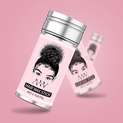 AnWoor Wax Stick for Hair, Hair Pomade Stick Smoothing & Slick Stick for Wigs Non-greasy Styling Hair Wax Stick for Flyaways - Image 2