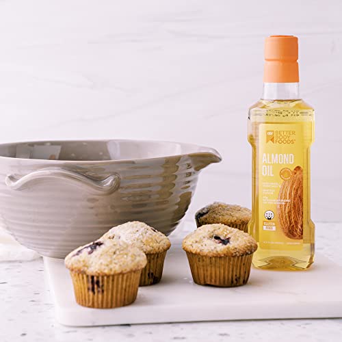 BetterBody Foods Naturally Refined Cooking Oil, Almond Oil, 16.9 Fl Oz - Image 3