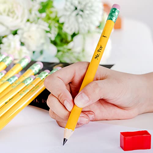 Mr. Pen- Jumbo Pencils, 10 Pencils and 1 Sharpener, Big Pencil, Fat Pencils, Jumbo Pencils for Preschoolers, Fat Pencils for Kindergarten, Thick Pencils, Big Pencils for Preschoolers, Large Pencil. - Image 4