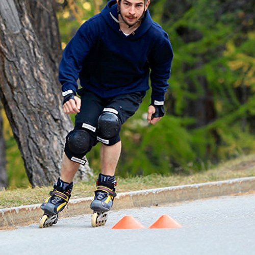 25 Pcs Pro Disc Cones - Training Cones Agility Soccer Cones with Carry Bag for Training, Soccer, Football, Basketball,Kids and Other Sports and Games(5 Colors) - Image 4