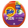Tide PODS Liquid Laundry Detergent Soap Pacs HE Compatible 76 Count Powerful 3-in-1 Clean in one Step Spring Meadow Scent