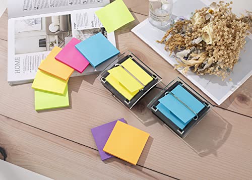 Pop-up Sticky Notes,3x3 in,12 Pads,Bright Colors Super Sticking Power Memo Pads, 6 Colors, Strong Adhesive - Image 7