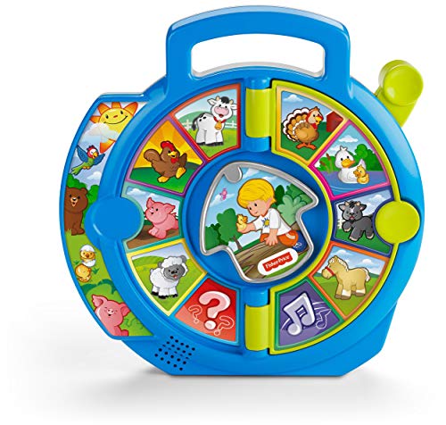 Fisher-Price Little People Toddler Learning Toy World of Animals See ‘N Say with Music and Sounds for Ages 18+ Months - Image 3