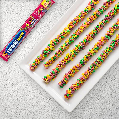 Nerds Rope Gummy & Crunchy Rainbow Candy, 0.92 oz, 24 ct - Image 3